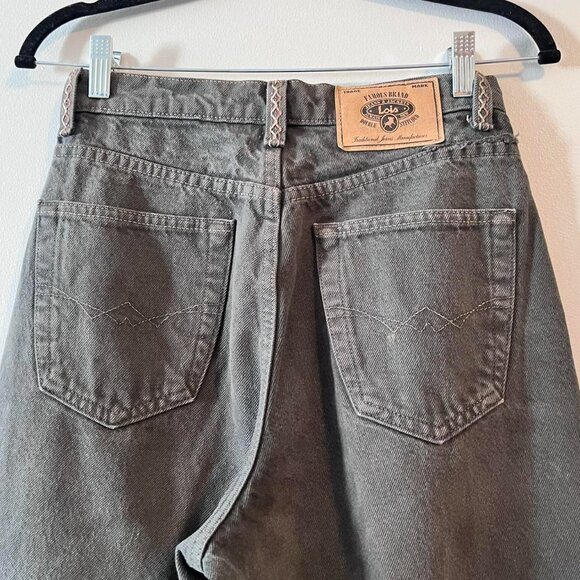 Lois Jeans 90s Double Stitched High Rise Straight Leg Embroidered Jeans - Picture 4 of 4